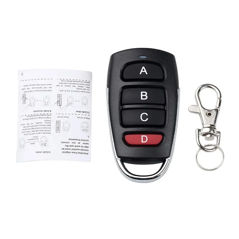 Neu 433mhz Universal Auto Fernbedienung Schlüssel Smart Elektrische Garage Tür Ersatz Klonen Cloner Kopie