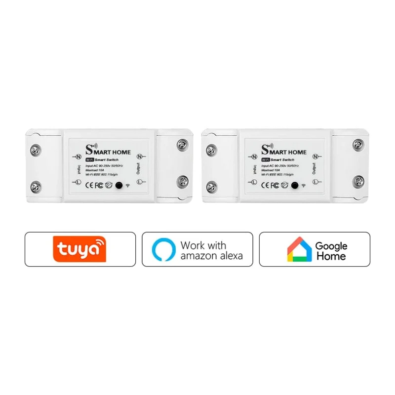 Neu DIY Smart Wireless Remote Schalter Buchse Smart Home Automation Fernbedienung Schalter Relais Smart Leben/Tuya mit Alexa Google