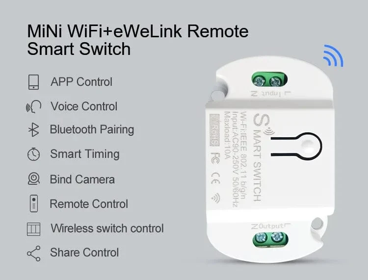 Neu DIY Smart Wireless Remote Schalter Buchse Smart Home Automation Fernbedienung Schalter Relais Smart Leben/Tuya mit Alexa Google