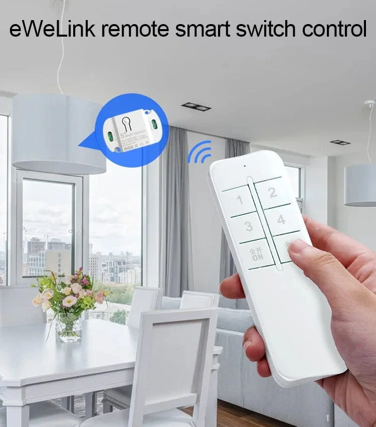 Neu DIY Smart Wireless Remote Schalter Buchse Smart Home Automation Fernbedienung Schalter Relais Smart Leben/Tuya mit Alexa Google