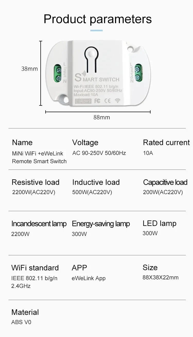 Neu DIY Smart Wireless Remote Schalter Buchse Smart Home Automation Fernbedienung Schalter Relais Smart Leben/Tuya mit Alexa Google