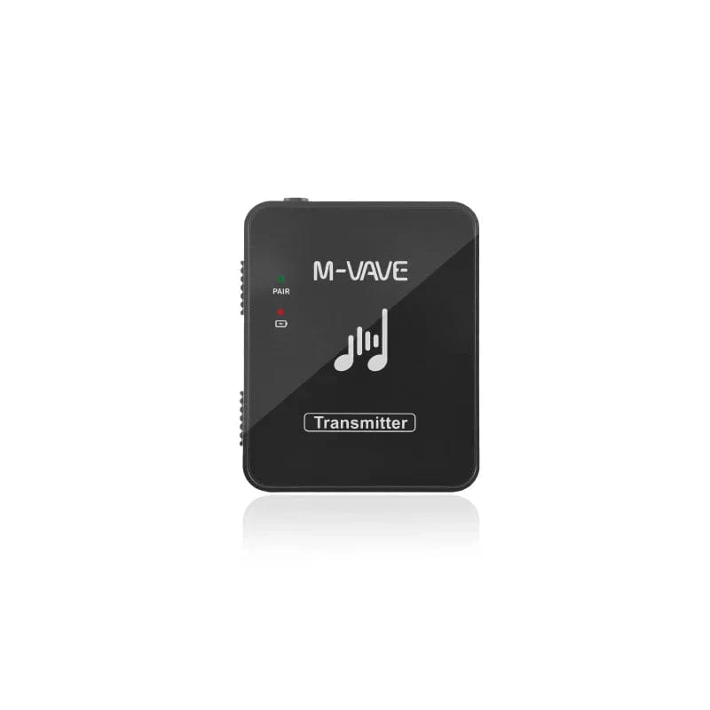 M-VAVE WP-10 2.4 GHz Drahtloses Kopfhörer-Monitor-Übertragungssystem Wiederaufladbarer Sender und Empfänger Stereo-Mono-Aufnahme