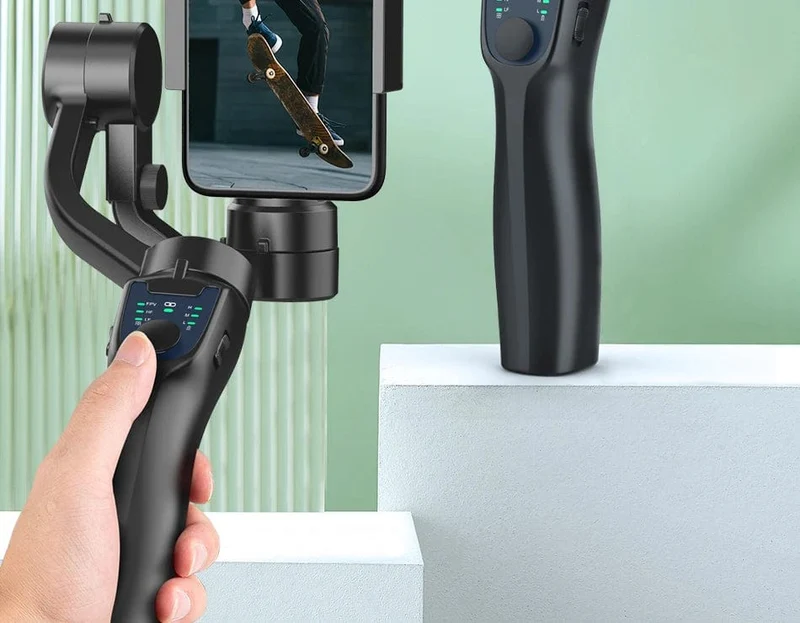 F8 Handheld 3-Achsen Gimbal Telefonhalter Anti Shake Video Record Stabilisator für Xiaomi iPhone Handy Smartphone