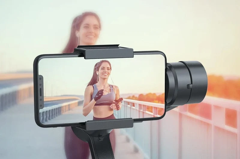 F8 Handheld 3-Achsen Gimbal Telefonhalter Anti Shake Video Record Stabilisator für Xiaomi iPhone Handy Smartphone