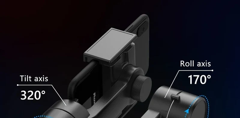 F8 Handheld 3-Achsen Gimbal Telefonhalter Anti Shake Video Record Stabilisator für Xiaomi iPhone Handy Smartphone