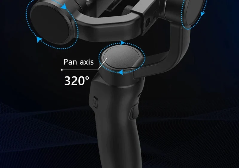 F8 Handheld 3-Achsen Gimbal Telefonhalter Anti Shake Video Record Stabilisator für Xiaomi iPhone Handy Smartphone