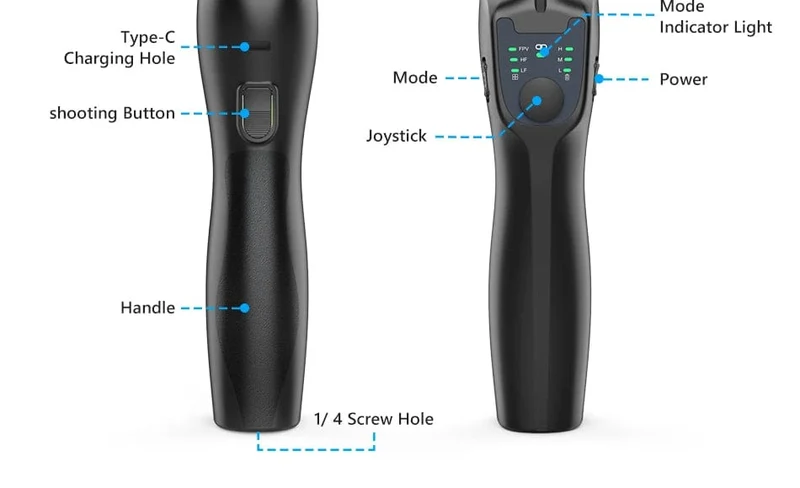 F8 Handheld 3-Achsen Gimbal Telefonhalter Anti Shake Video Record Stabilisator für Xiaomi iPhone Handy Smartphone