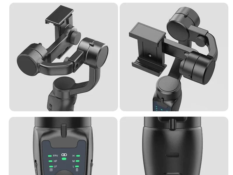 F8 Handheld 3-Achsen Gimbal Telefonhalter Anti Shake Video Record Stabilisator für Xiaomi iPhone Handy Smartphone