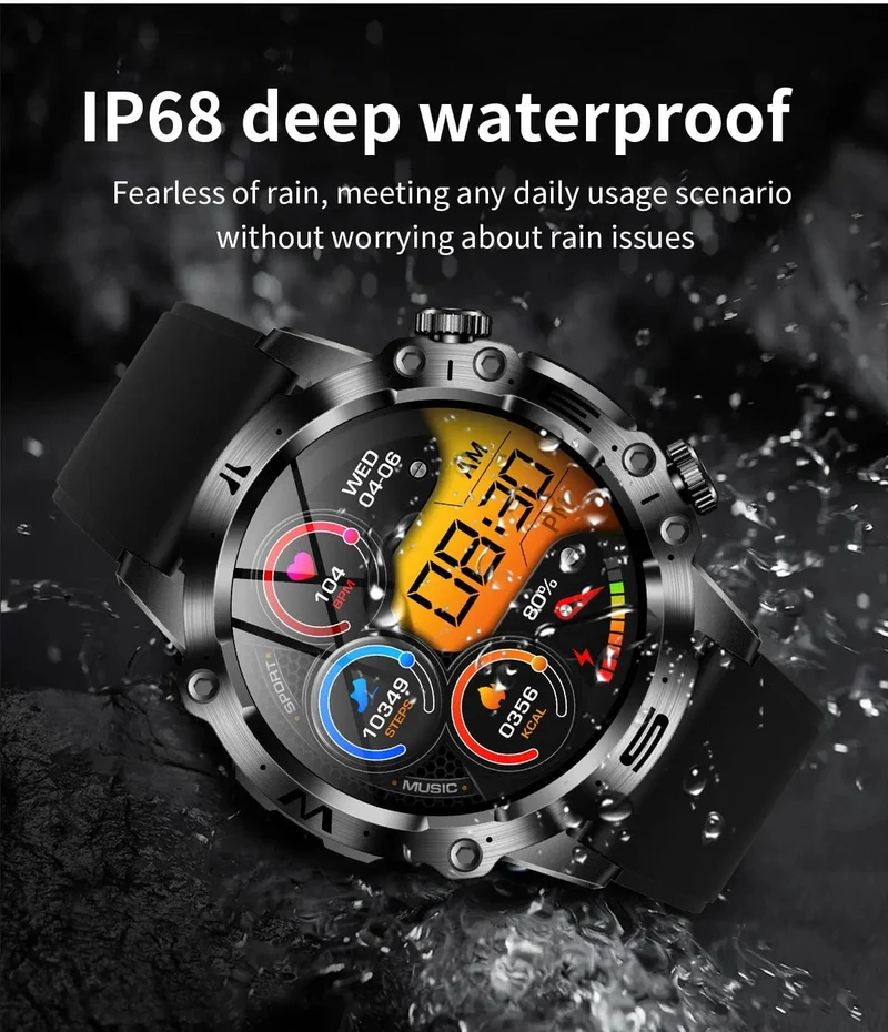 2024 AI Medizinische Diagnose Smart Watch Bluetooth Anruf Blutzucker Blutfett Harnsäure Monitor HRV EKG Smartwatch Für Männer Frauen