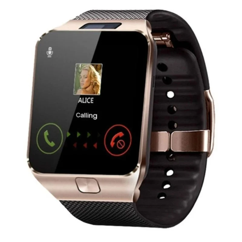 DZ09 Smart Watch Schlafmonitor 1.56" HD-Farbbildschirm Integrierte Sportmodi Smartwatch Fitness-Tracker