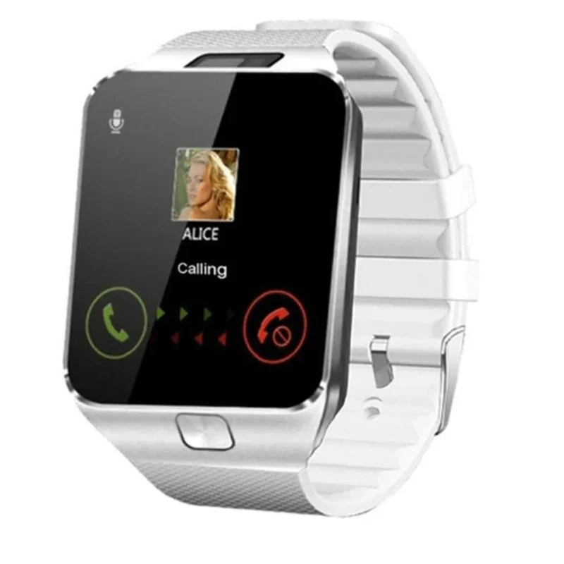 DZ09 Smart Watch Schlafmonitor 1.56" HD-Farbbildschirm Integrierte Sportmodi Smartwatch Fitness-Tracker