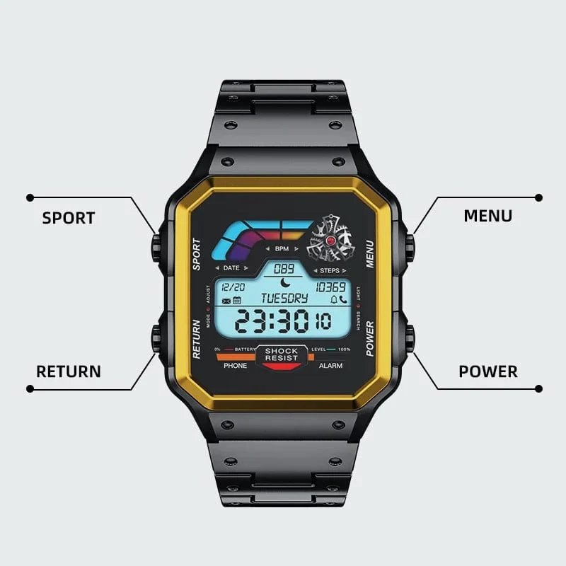Smartwatch Smart Watch High-End Luxus Mann Uhr 2024 Aiweile AW38 Wasserdicht Huawei Xiaomi Fitness Original Bluetooth xiomi