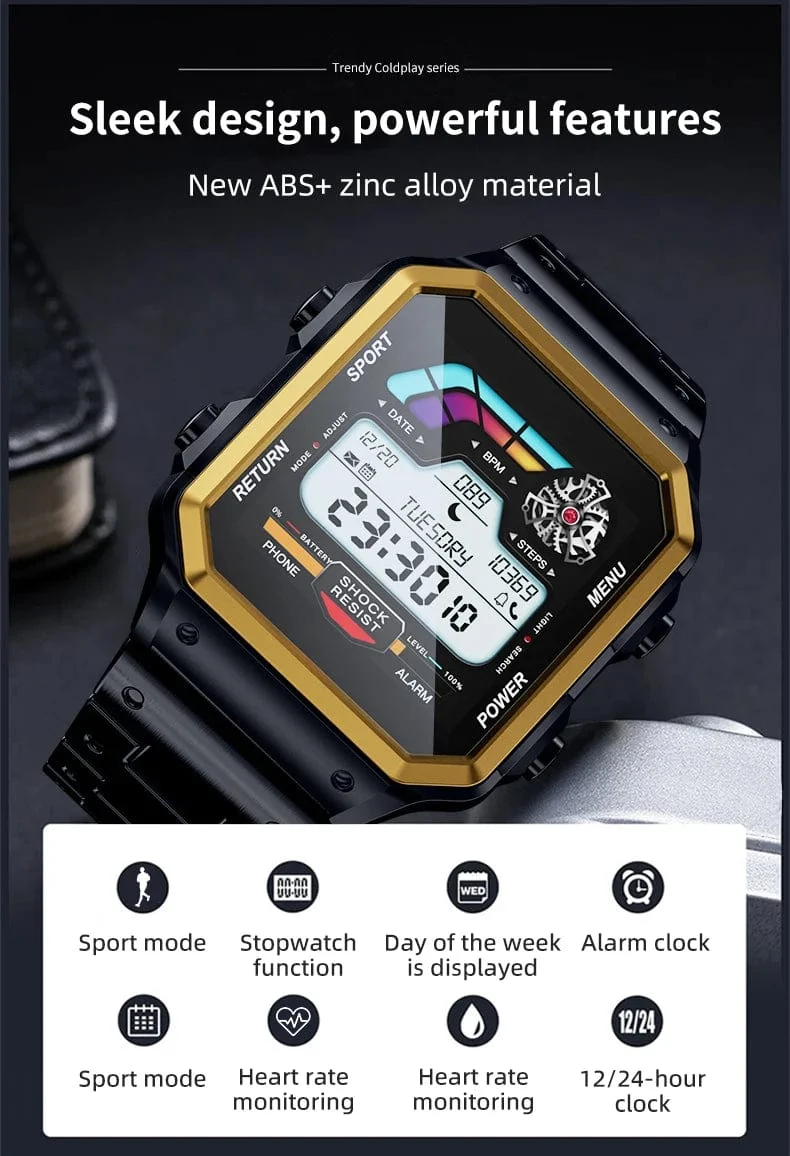 Smartwatch Smart Watch High-End Luxus Mann Uhr 2024 Aiweile AW38 Wasserdicht Huawei Xiaomi Fitness Original Bluetooth xiomi