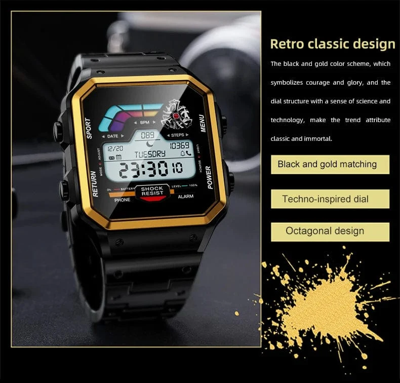 Smartwatch Smart Watch High-End Luxus Mann Uhr 2024 Aiweile AW38 Wasserdicht Huawei Xiaomi Fitness Original Bluetooth xiomi