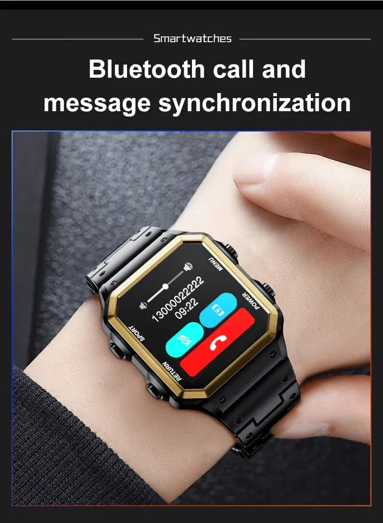 Smartwatch Smart Watch High-End Luxus Mann Uhr 2024 Aiweile AW38 Wasserdicht Huawei Xiaomi Fitness Original Bluetooth xiomi