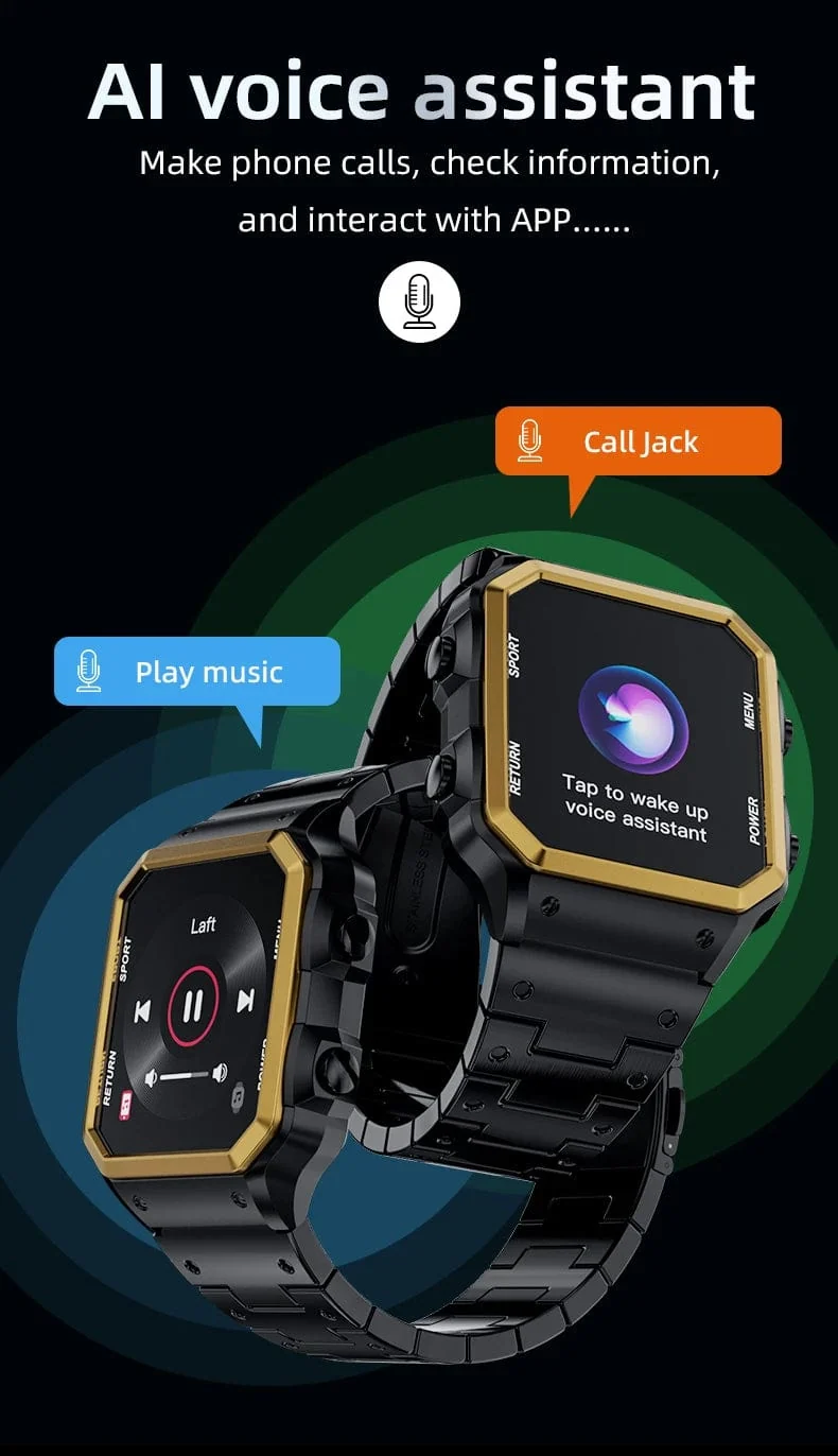 Smartwatch Smart Watch High-End Luxus Mann Uhr 2024 Aiweile AW38 Wasserdicht Huawei Xiaomi Fitness Original Bluetooth xiomi