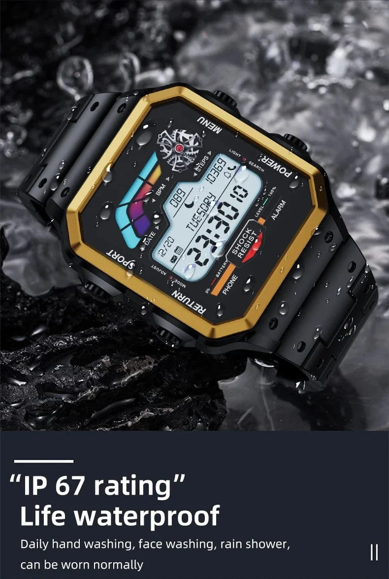 Smartwatch Smart Watch High-End Luxus Mann Uhr 2024 Aiweile AW38 Wasserdicht Huawei Xiaomi Fitness Original Bluetooth xiomi