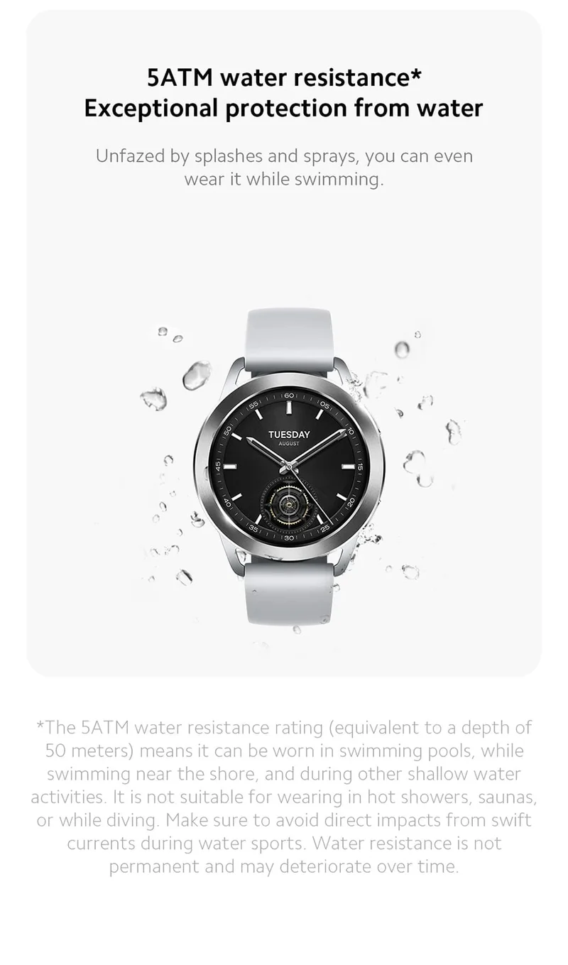 Weltpremiere Globale Version Xiaomi Watch S3 1.43” AMOLED Display Bluetooth®️ 5.2 AII -Neues MIUI Watch OS 14 Tage Akkulaufzeit