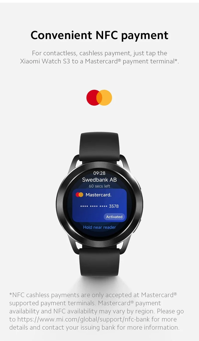 Weltpremiere Globale Version Xiaomi Watch S3 1.43” AMOLED Display Bluetooth®️ 5.2 AII -Neues MIUI Watch OS 14 Tage Akkulaufzeit