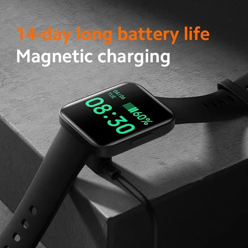 Globale Version POCO Watch 1.6-Zoll-AMOLED-Display 14 Tage Akku GPS Always-on-Zifferblatt Blutsauerstoff-Smartwatch
