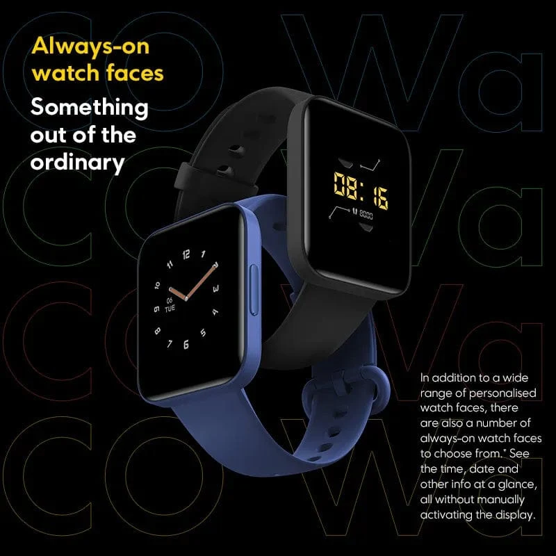 Globale Version POCO Watch 1.6-Zoll-AMOLED-Display 14 Tage Akku GPS Always-on-Zifferblatt Blutsauerstoff-Smartwatch
