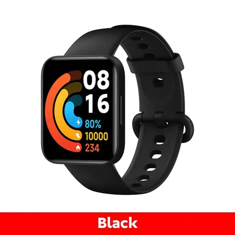 Globale Version POCO Watch 1.6-Zoll-AMOLED-Display 14 Tage Akku GPS Always-on-Zifferblatt Blutsauerstoff-Smartwatch
