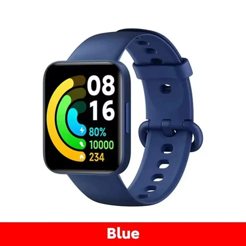 Globale Version POCO Watch 1.6-Zoll-AMOLED-Display 14 Tage Akku GPS Always-on-Zifferblatt Blutsauerstoff-Smartwatch