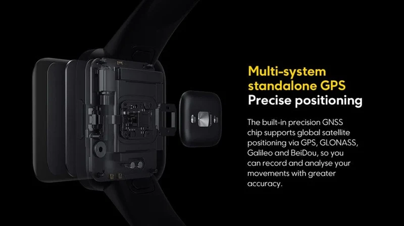 Globale Version POCO Watch 1.6-Zoll-AMOLED-Display 14 Tage Akku GPS Always-on-Zifferblatt Blutsauerstoff-Smartwatch