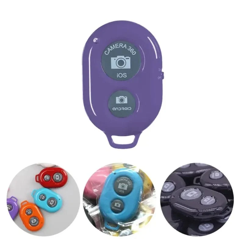 Mini Kamera Bluetooth-kompatibel Fernbedienung Foto Auslöser Telefon Selfie Für IOS/Android Smartphones