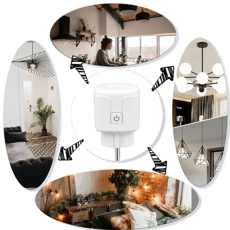 433 MHZ Rf Drahtlose Fernbedienung Smart Switch Steckdosen 220V 16A Einzel Stecker und Sender für Haushaltsgeräte Led