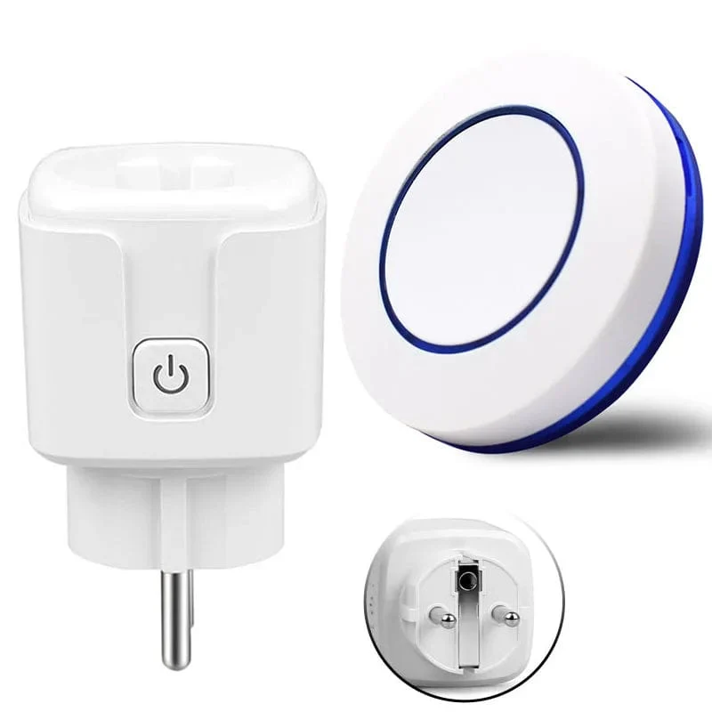 433 MHZ Rf Drahtlose Fernbedienung Smart Switch Steckdosen 220V 16A Einzel Stecker und Sender für Haushaltsgeräte Led