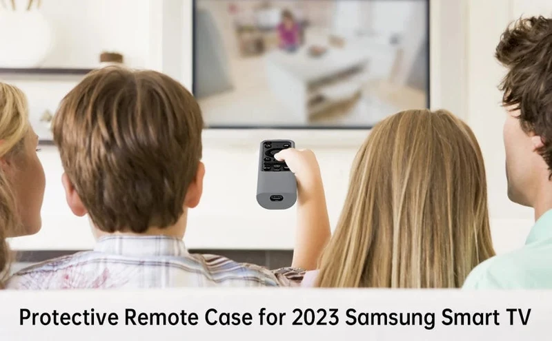 SIKAI Silikonhülle für Samsung BN59-01432A Original Voice Smart TV Fernbedienung Hülle für 2023 Solar Charging TM2360E TM2361E