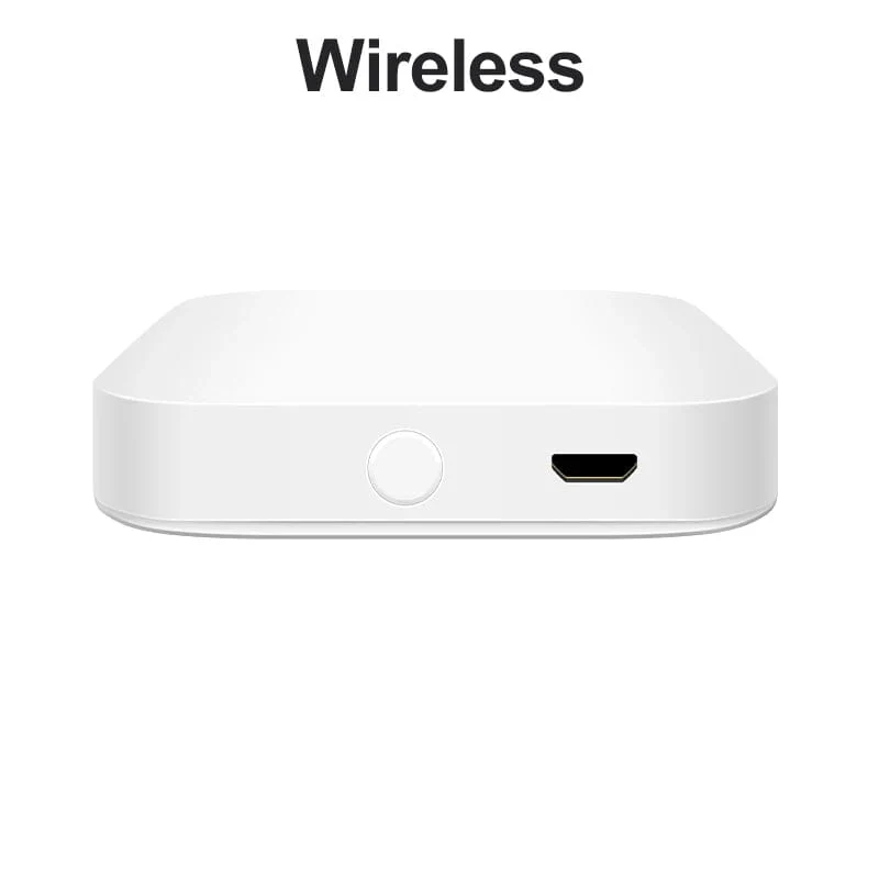 Tuya ZigBee Gateway Bridge, kabelgebundener/kabelloser Smart Hub, Smart Life App-Fernbedienung, kompatibel mit Alexa Google Home Assistant