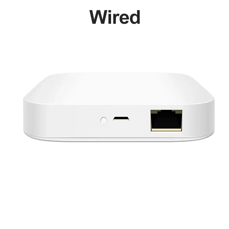 Tuya ZigBee Gateway Bridge, kabelgebundener/kabelloser Smart Hub, Smart Life App-Fernbedienung, kompatibel mit Alexa Google Home Assistant