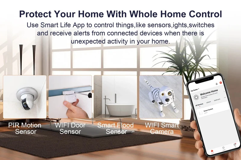 Tuya ZigBee Gateway Bridge, kabelgebundener/kabelloser Smart Hub, Smart Life App-Fernbedienung, kompatibel mit Alexa Google Home Assistant
