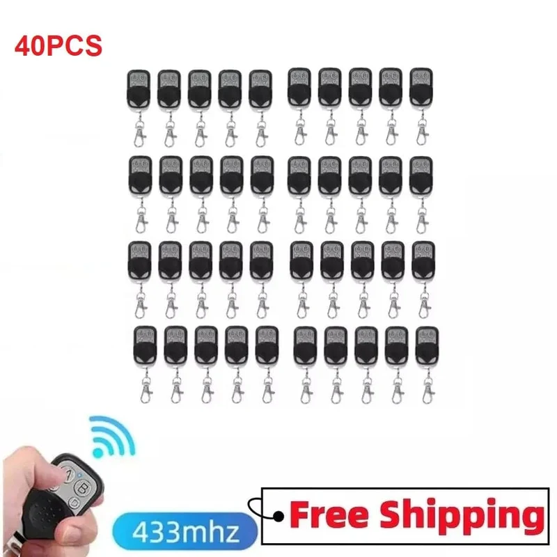 10/50 STÜCKE Smart Copy Duplicator 433 MHz Fernbedienung 4 Taste Elektrische Garagentor Tor Fernbedienung Klonen 433.92 MHz Sender