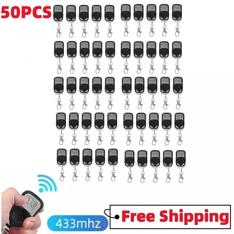 10/50 STÜCKE Smart Copy Duplicator 433 MHz Fernbedienung 4 Taste Elektrische Garagentor Tor Fernbedienung Klonen 433.92 MHz Sender