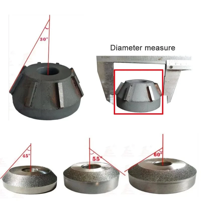 Hartmetall-Ventilsitzfräser, Schleifscheibe, 45-Grad-Werkzeughalter, 5 m – 11 mm, für die Ventilsitzreparatur von Motorrädern, Automotoren, Reibahlenkopf