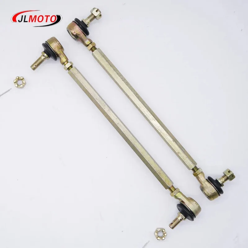 1 paar/2 stücke M10-M10 210mm 220mm 230 240mm 250mm 260mm 300mm ATV Spurstange Kits Fit Kugelgelenk für China Chinesische ATV Quad Bike Teile