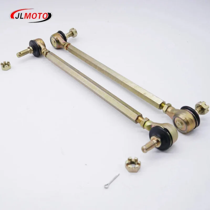 1 paar/2 stücke M10-M10 210mm 220mm 230 240mm 250mm 260mm 300mm ATV Spurstange Kits Fit Kugelgelenk für China Chinesische ATV Quad Bike Teile
