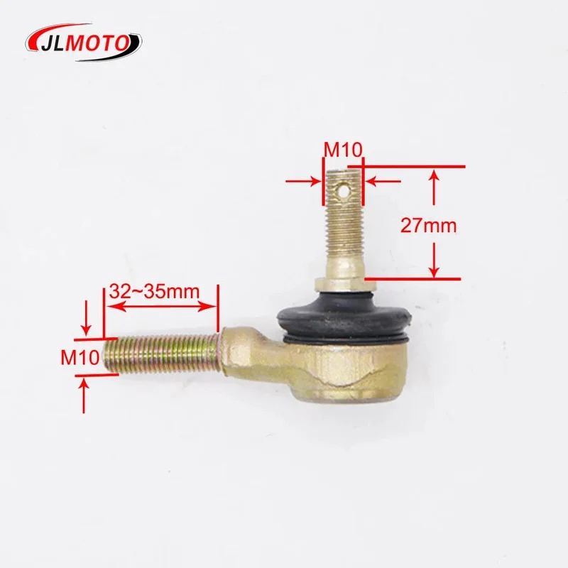 1 paar/2 stücke M10-M10 210mm 220mm 230 240mm 250mm 260mm 300mm ATV Spurstange Kits Fit Kugelgelenk für China Chinesische ATV Quad Bike Teile
