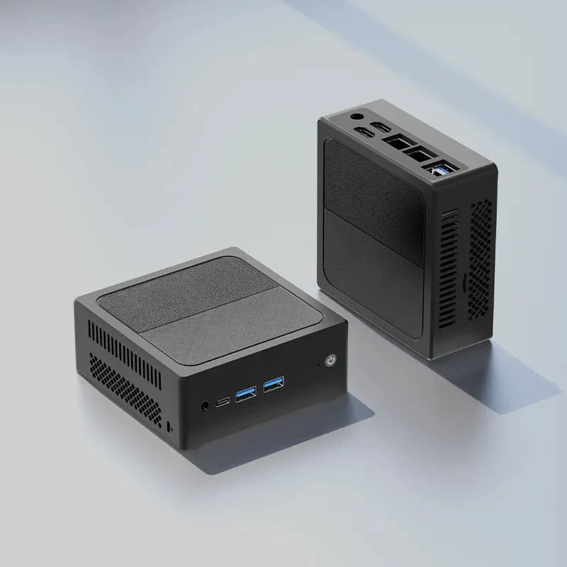 Neuer Mini-PC der 12. Generation, Windows 11, Intel N100-Prozessor, 8 Gb Ddr5 4800 Mhz, 256 Gb, Tasche, 12 V, Dual