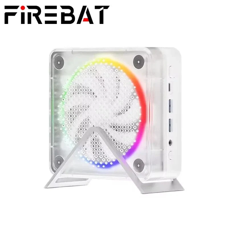 FIREBAT MN56 MINIPC AMD R7-7735HS 7940HS 7840HS Mini-PC Bunter Gamer 16 GB 512 GB DDR5 RJ45 Desktop-Gaming-Computer BT5.2 WIFI6