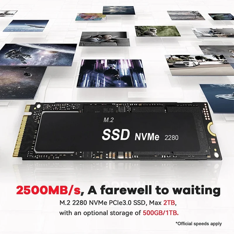 Beelink Mini PC SER5 Max AMD Ryzen 7 5800H DDR4 16G 500G NVME SSD 32G 500G SER5 Pro 32G 1T WiFi6 4K Typ-C Gaming-Mini-Computer