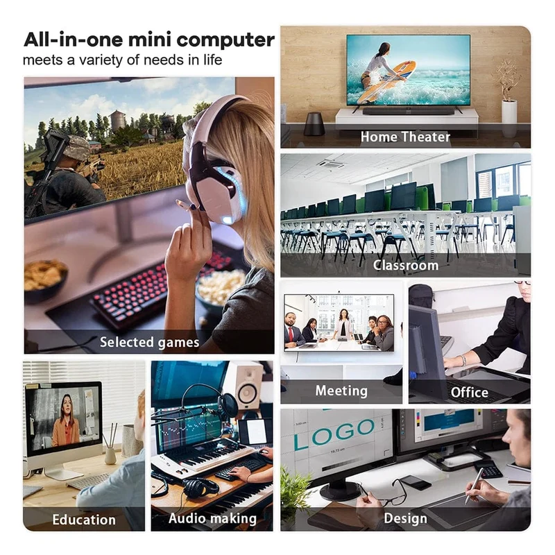 Beelink Mini PC SER5 Max AMD Ryzen 7 5800H DDR4 16G 500G NVME SSD 32G 500G SER5 Pro 32G 1T WiFi6 4K Typ-C Gaming-Mini-Computer