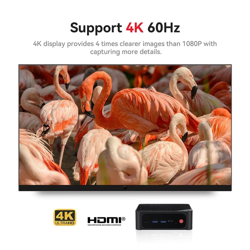 Beelink Mini PC SER5 Max AMD Ryzen 7 5800H DDR4 16G 500G NVME SSD 32G 500G SER5 Pro 32G 1T WiFi6 4K Typ-C Gaming-Mini-Computer