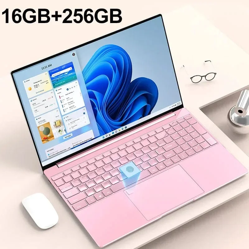 MaiChai Laptop 15.6"Intel Celeron N5095 Notebook Gamer 32GB RAM 2TB SSD 1920*1080 Auflösung Büro Arbeitszimmer PC Computer Windows 11