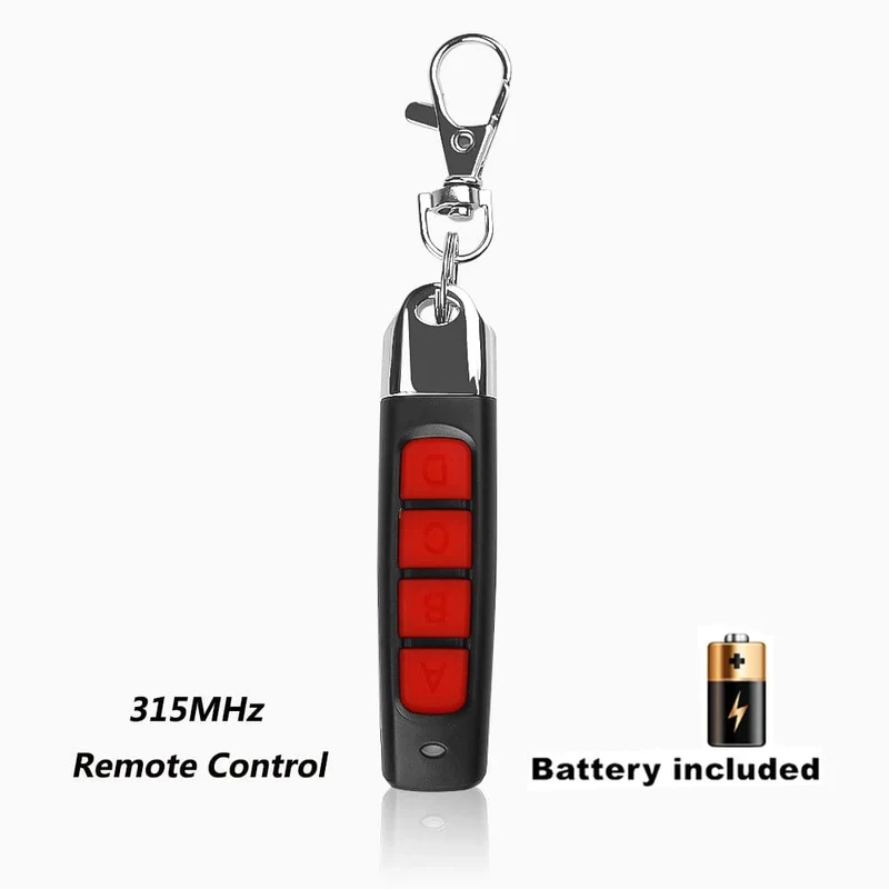 Universal-Klon-Fernbedienung 315 MHz 433 MHz 4-Kanal-Code Garagentor-Tür-Fernbedienung Duplizierer Klon-Code Autoschlüssel