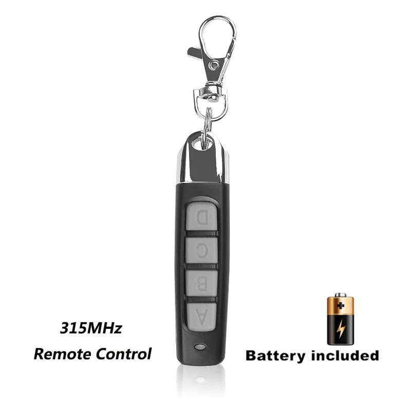 Universal-Klon-Fernbedienung 315 MHz 433 MHz 4-Kanal-Code Garagentor-Tür-Fernbedienung Duplizierer Klon-Code Autoschlüssel