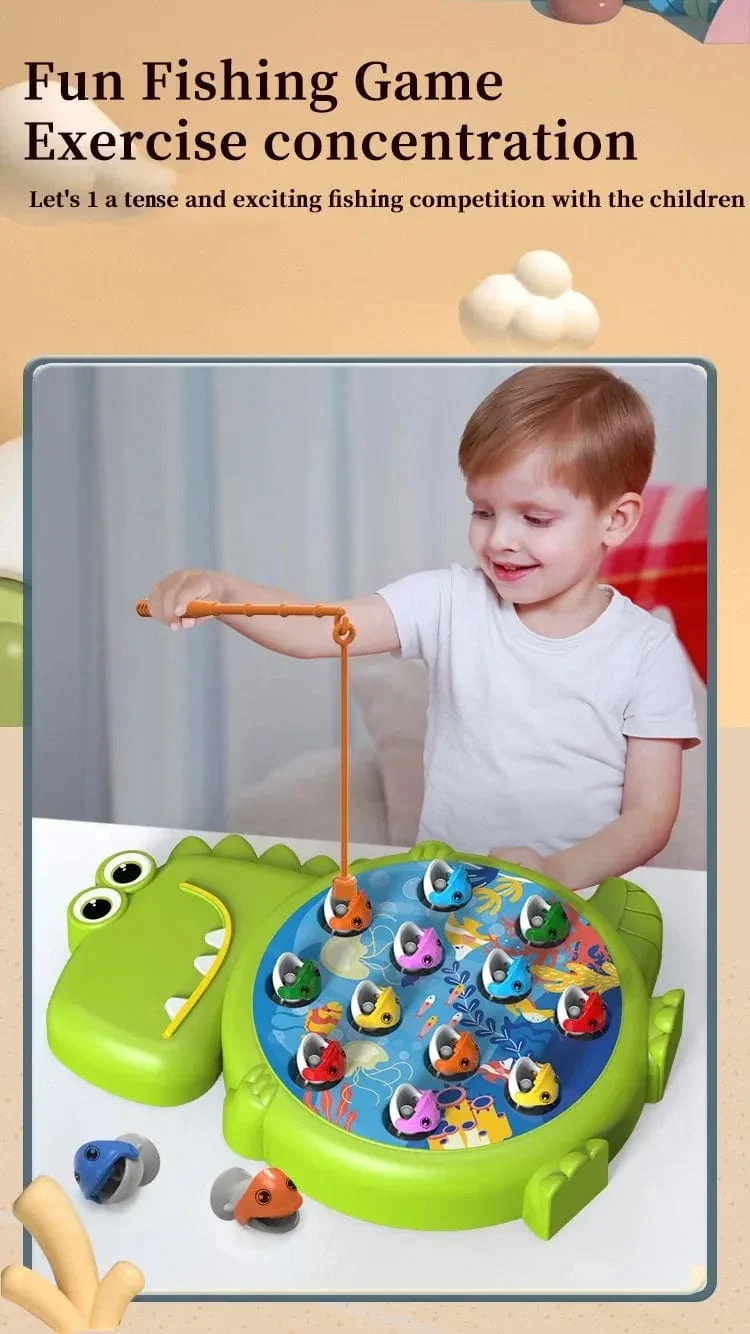 Kinder Elektrische Angeln Spielzeug Set Magnetische Angelrute Kinder Baby Kätzchen Angeln Pädagogisches Spielzeug Halloween Geburtstag Geschenk Spielzeug Se